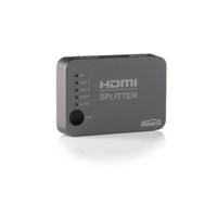 Marmitek Split 312 2 poorten HDMI-splitter 3D-weergave mogelijk 3840 x 2160 Pixel Zilver - thumbnail