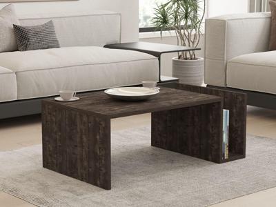 Salontafel MEMORY 87 cm donkere eik