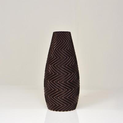 Felicia 3D vaas 18x8cm Bronze Metallic Felicia 3D vaas 18x8cm Bronze Metallic