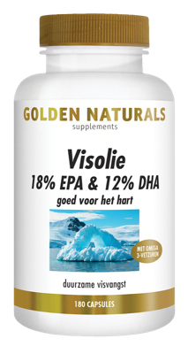 Golden Naturals Visolie 18% EPA & 12% DHA Capsules