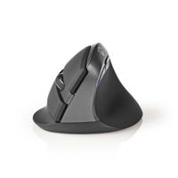 Ergonomic Wireless Mouse | Mini | 1600 dpi | 6-Button | Black - thumbnail