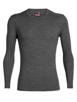 Icebreaker Merino 260 Tech LS Crewe Thermoshirt Heren Gritstone Hthr-013 M - thumbnail