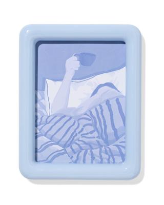 HEMA Fotolijst 15x20cm lichtblauw hout (blauw)