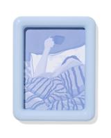 HEMA Fotolijst 15x20cm lichtblauw hout (blauw) - thumbnail