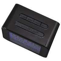 Hama Draadloze wekker Cube Wekker radio Zwart - thumbnail