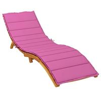 VidaXL Ligbedkussen oxford stof roze - thumbnail