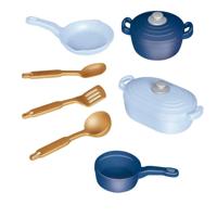 Klein Emma's kitchen kookset (7-delig) - thumbnail