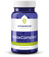 Vitakruid RelaxComplex oa Magnesium Tauraat & Vitamine D3 30 - thumbnail
