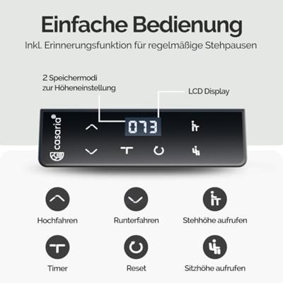 Zit sta Bureau In hoogte verstelbaar Donkerbruin 140x60x73-118cm Zit sta Bureau In hoogte verstelbaar Donkerbruin 140x60x73-118cm