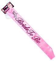 Sjerp dubbellaags Bride To Be roze - thumbnail