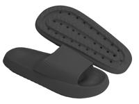Lucovitaal Orthopedische Badslippers Maat 39-40 Zwart - thumbnail