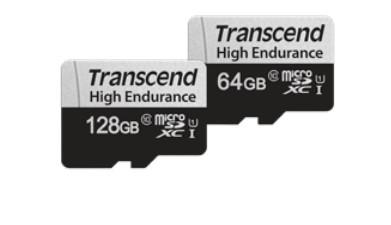 Transcend High Endurance 350V microSDXC-kaart 64 GB Class 10, UHS-I Incl. SD-adapter Transcend High Endurance 350V microSDXC-kaart 64 GB Class 10, UHS-I Incl. SD-adapter