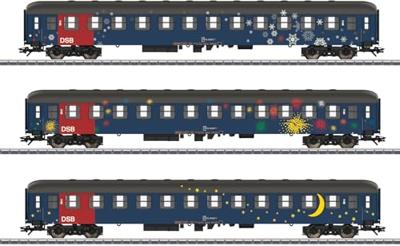 Märklin 42698 H0 personenrijsset BCM, 2e klas van de DSB