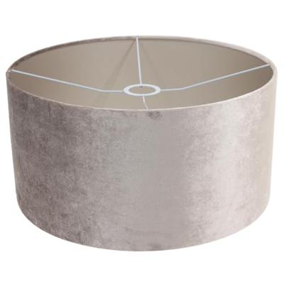 Steinhauer Zwarte schemerlampStang met taupe velours kap - 3505ZW