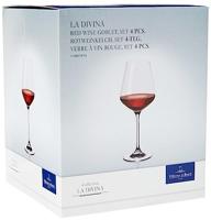 Villeroy & Boch Rode Wijnglazen La Divina - 470 ml - 4 stuks - thumbnail