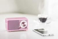 Sangean WR-7 Genuine Mini Radio VHF (FM) Bluetooth Oplaadbaar Pink - thumbnail