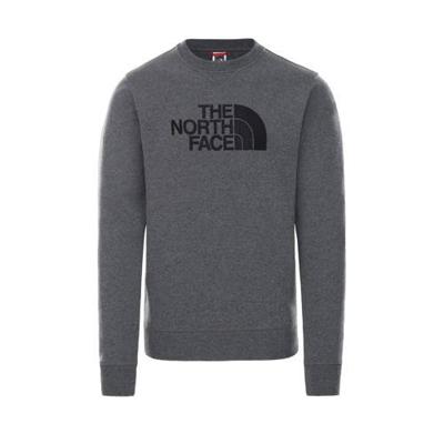 The North Face Drepeak Crew Heren Pully TNFmediumgreyhtr - TNFblack XL The North Face Drepeak Crew Heren Pully TNFmediumgreyhtr - TNFblack XL