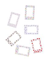 HEMA Magnetische fotoframes confetti - 6 stuks - thumbnail