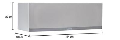 Jamo: S7-25C Center Speaker - Cloud Grey Jamo: S7-25C Center Speaker - Cloud Grey