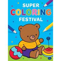 Deltas Super coloring festival kleurboek - thumbnail
