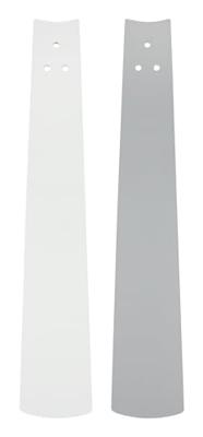 CasaFan ECO NEO III 152 BN-WE/LG WiFi Flügel Weiß/Lichtgrau Plafondventilator 27 W (Ø x h) 152 cm x 360 mm Chroom (geborsteld) Met afstandsbediening, Timer,