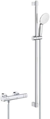 Grohe Grohtherm 800 cosmopolitan comfortset 90cm chroom 34769001