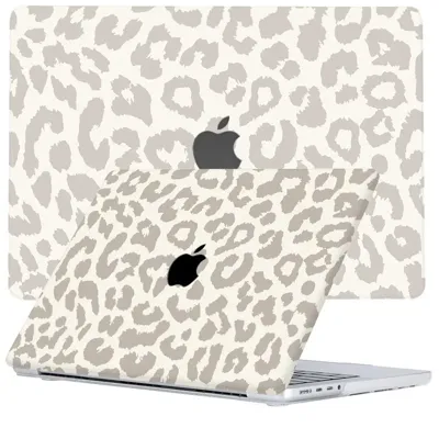 Lunso MacBook Air 13 inch (2022-2025) cover hoes - case - Calm Serengeti Lunso MacBook Air 13 inch (2022-2025) cover hoes - case - Calm Serengeti