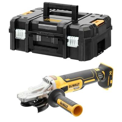 DeWalt DCG405H2T-QW | 18V XR Brushless Haakse slijper | 125mm | met 2x 5.0Ah POWERSTACK accu | in TSTAK koffer DCG405H2T-QW - thumbnail