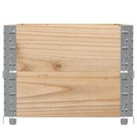 VidaXL Palletopzetranden 2 st 100x50 cm massief grenenhout - thumbnail