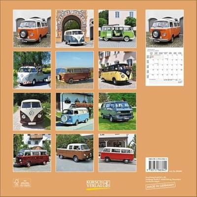 Volkswagen Bus Kalender 2026 Volkswagen Bus Kalender 2026