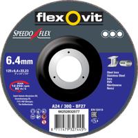 Flexovit afbraamschijf - SP A24/30Q 125x6.4x22.2 - BF27 - thumbnail