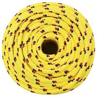 Boottouw 12 mm 25 m polypropyleen geel - thumbnail