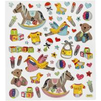 Creativ Company Stickers, baby, vel 15x16,5 cm, 1 vel - thumbnail