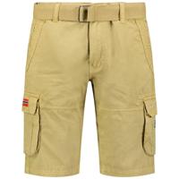 Geographical Norway - Pacome - Chino Bermuda - Mastic - Italian-Style - thumbnail