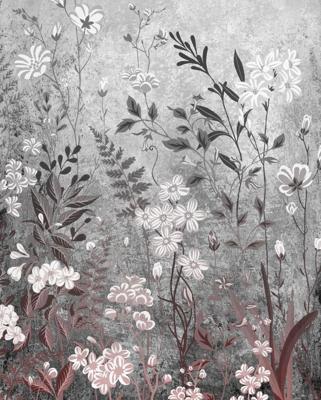 Komar Le Jardin Fotobehang Moonlight Flowers - LJX4-017