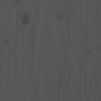 7-delige Loungeset met kussens massief hout grijs - thumbnail