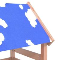 Speeltoren Bruin 110,5 x 52,5 x 215cm Massief Douglas hout - thumbnail