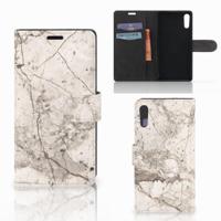 Sony Xperia XZ | Sony Xperia XZs | Bookcase | Marmer Beige - thumbnail