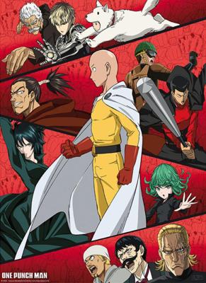 Poster One Punch Man - Gathering of Heroes 38x52cm Poster One Punch Man - Gathering of Heroes 38x52cm