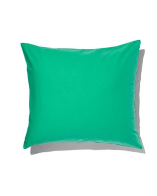 HEMA Kussensloop 60x70cm zacht katoen groen (groen)