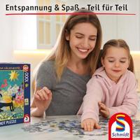 Cat in a Sea of Blossoms Puzzel 1000 Stukjes - thumbnail