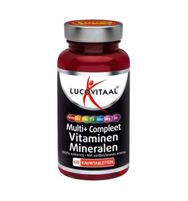 Lucovitaal Multi+ Vitaminen & Mineralen Kauwtabletten