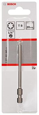 Bosch Accessories Bosch Power Tools 2607001646 T-bit T 8 Extra hard E 6.3 1 stuk(s) - thumbnail