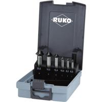 RUKO ULTIMATECUT 102790PRO Kegelverzinkboorset 6-delig 6.3 mm, 8.3 mm, 10.4 mm, 12.4 mm, 16.5 mm, 20.5 mm Cilinderschacht 1 set(s) - thumbnail