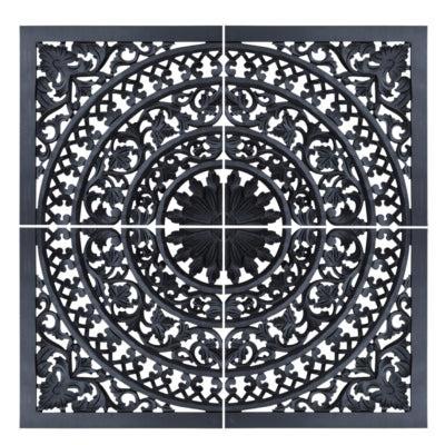 PTMD wandpaneel akoulina zwart 120 cm 4 stuks | 2 stuks