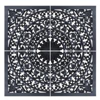 PTMD wandpaneel akoulina zwart 120 cm 4 stuks | 2 stuks - thumbnail