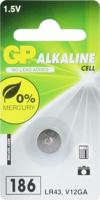 GP Batterij Knoopcel LR43 alkaline 1.5V - thumbnail