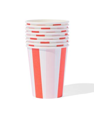 HEMA Bekers roze 8 stuks