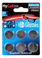 HyCell Knoopcel CR2032 3 V 6 stuk(s) 200 mAh Lithium CR2032 - thumbnail