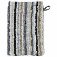 Cawö Cawo Lifestyle Streifen Washandje 7048 Kiezelsteen-37 16x22 - thumbnail
